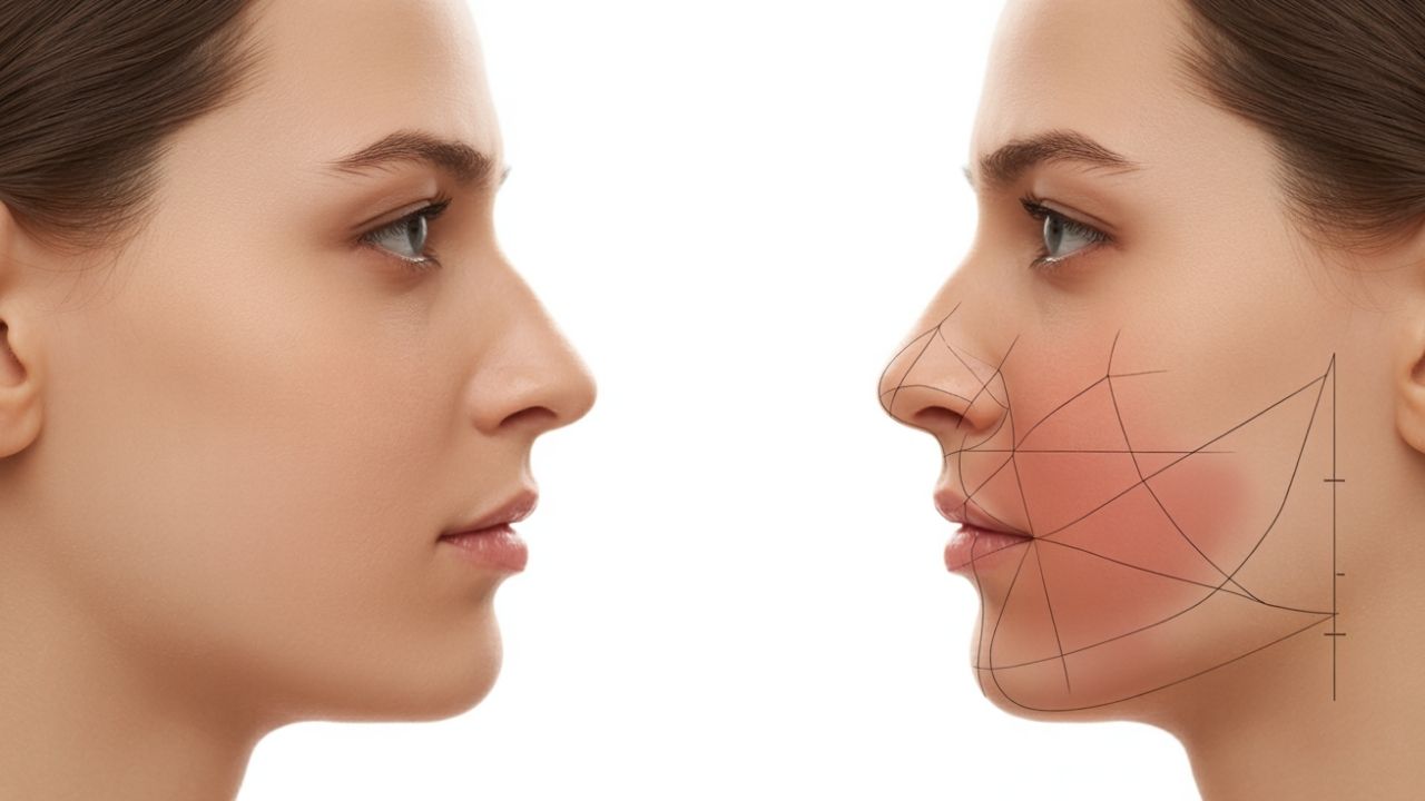 How are the Jawline Implant Before and After Process?