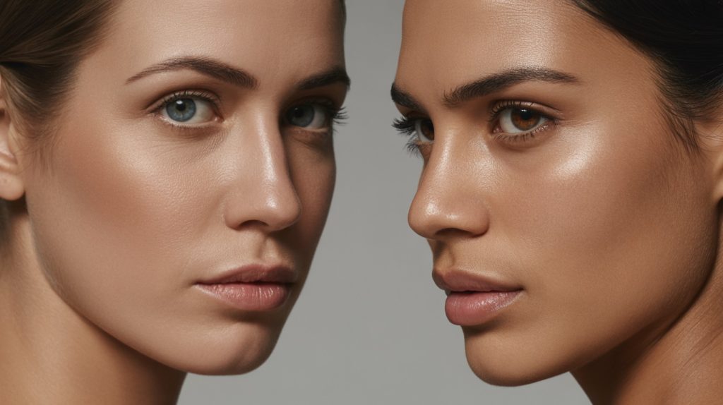 Makeup Techniques for Cheekbone Enhancement (Low Cheekbones vs High Cheekbones)