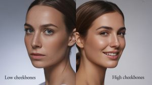 Low Cheekbones vs High Cheekbones (Real Differences)
